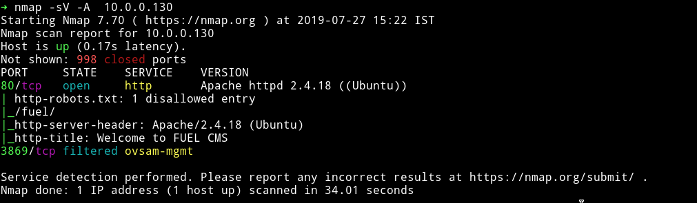nmap